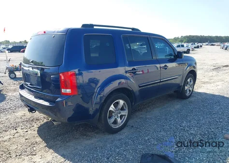 2015 Honda Pilot Ex-L from USA, damaged, VIN 5FNYF3H53FB031286